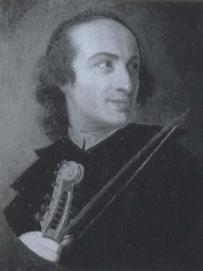 Italian violinist and composer Giuseppe Tartini